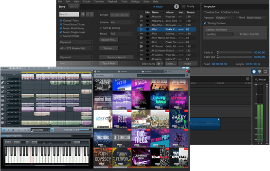 VEGAS Movie Studio 14 Suite - power of music package