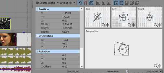 VEGAS Pro 14 - Modes de compositing