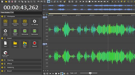 Audio Cleaning und Mastering