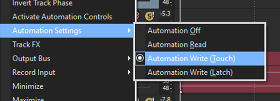 VEGAS Pro 15 - Envelope automation recording