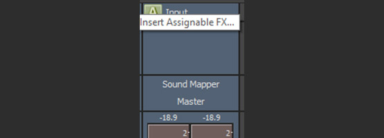 VEGAS Pro 15 - Input buses