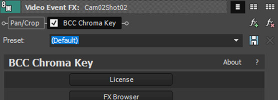 VEGAS Pro 15 - Robust video plug-in architecture