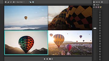 Multikamera-Editing