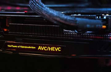 Hardware-versneld lossless tussenformaat