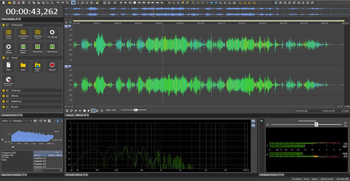 SOUND FORGE Audio Studio