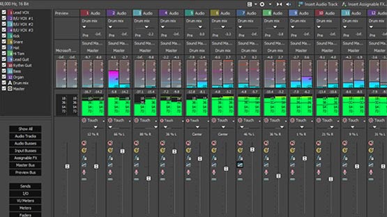 Unrivaled DAW Functionality