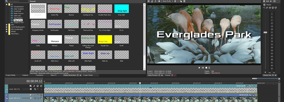 How To Add Unique Text Titles Roll Credits To Your Video Productions