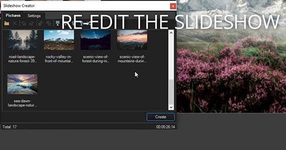 Schritt 7: Nachbearbeiten der Slideshow